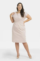 Karko elegant pencil-cut otto dress  Adomoo
